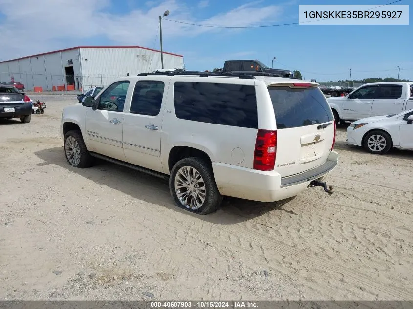 1GNSKKE35BR295927 2011 Chevrolet Suburban 1500 Ltz