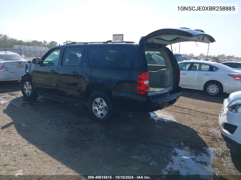 2011 Chevrolet Suburban 1500 Lt1 VIN: 1GNSCJE0XBR258885 Lot: 40615615