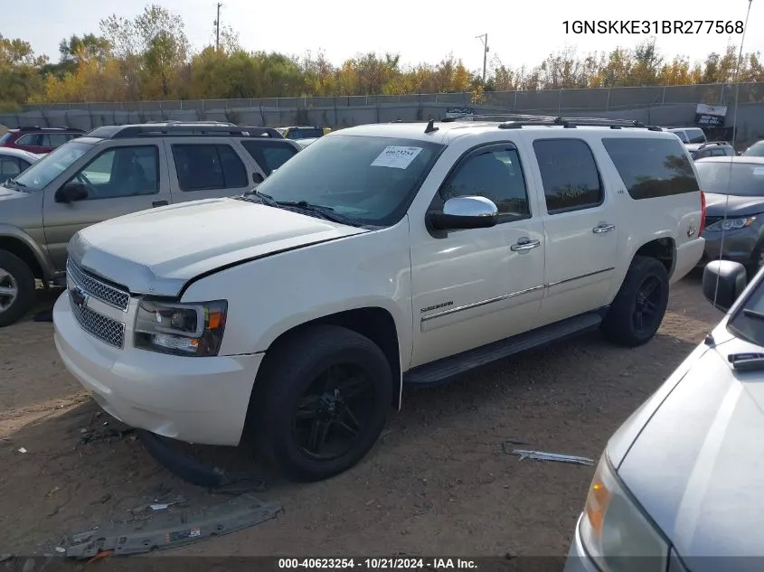 2011 Chevrolet Suburban 1500 Ltz VIN: 1GNSKKE31BR277568 Lot: 40623254