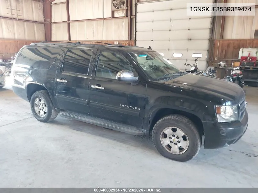 2011 Chevrolet Suburban 1500 Lt1 VIN: 1GNSKJE35BR359474 Lot: 40682934