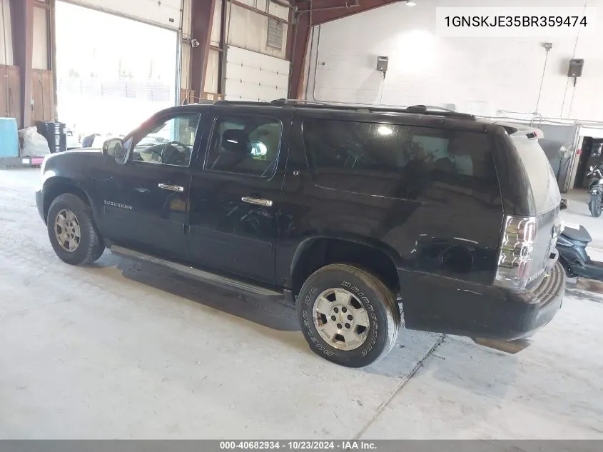 2011 Chevrolet Suburban 1500 Lt1 VIN: 1GNSKJE35BR359474 Lot: 40682934