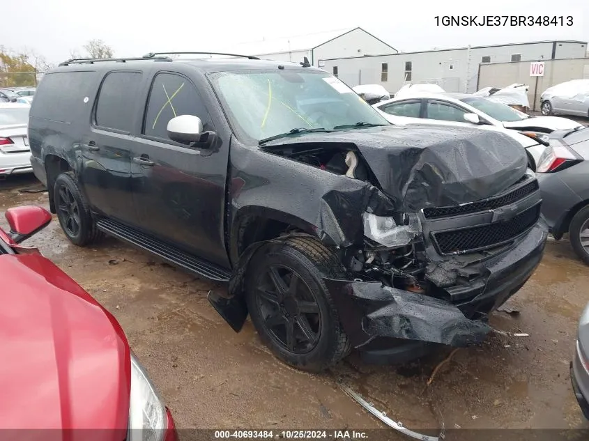 2011 Chevrolet Suburban 1500 Lt1 VIN: 1GNSKJE37BR348413 Lot: 40693484