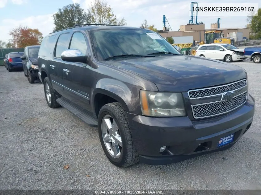 2011 Chevrolet Suburban 1500 Ltz VIN: 1GNSKKE39BR269167 Lot: 40705958