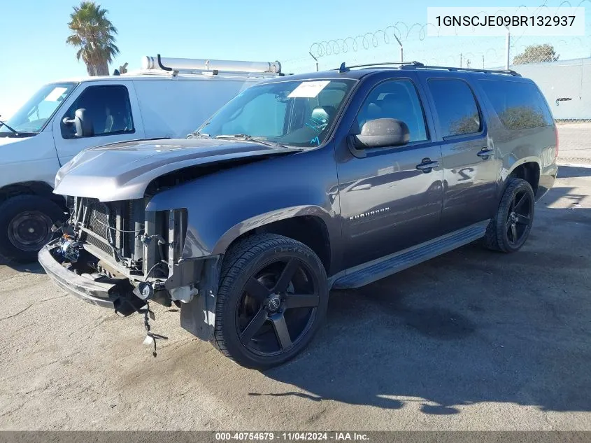 2011 Chevrolet Suburban 1500 Lt1 VIN: 1GNSCJE09BR132937 Lot: 40754679