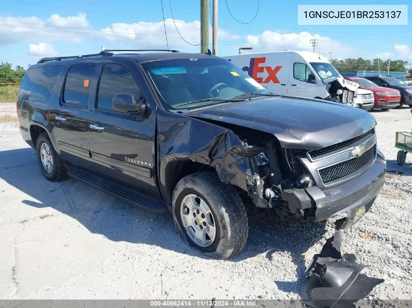 2011 Chevrolet Suburban 1500 Lt1 VIN: 1GNSCJE01BR253137 Lot: 40862414