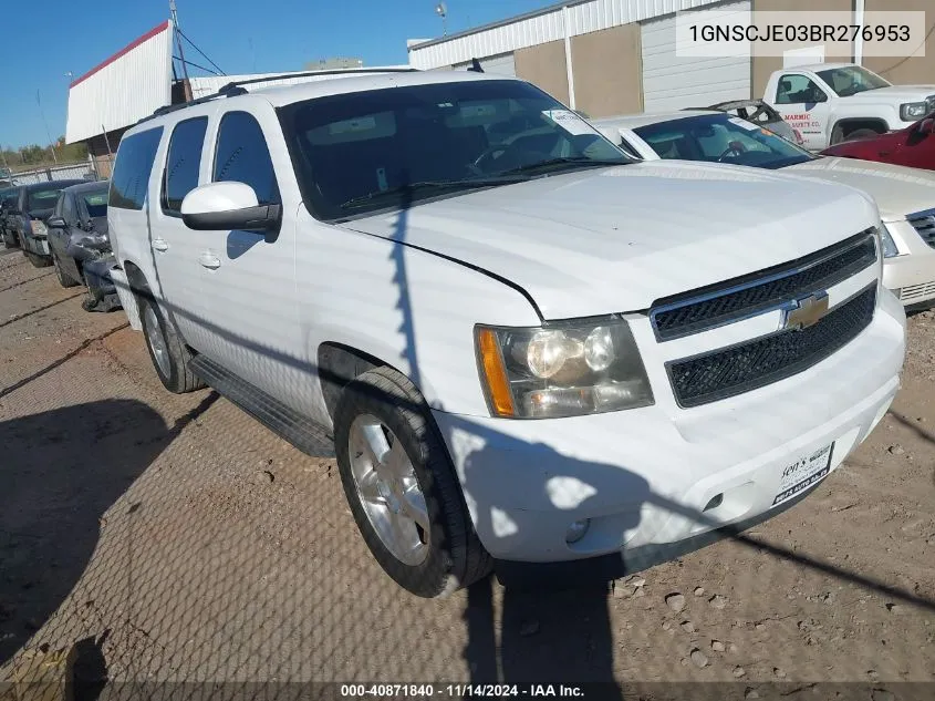 2011 Chevrolet Suburban 1500 Lt1 VIN: 1GNSCJE03BR276953 Lot: 40871840