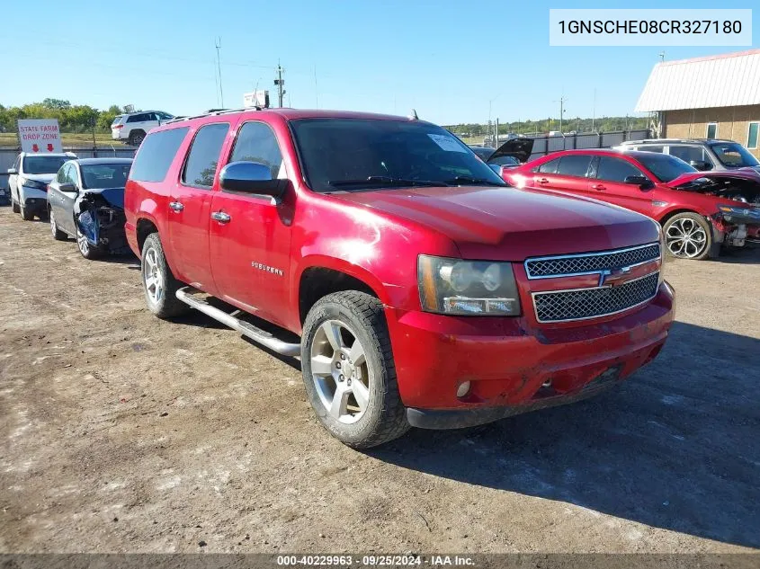 2012 Chevrolet Suburban 1500 Ls VIN: 1GNSCHE08CR327180 Lot: 40229963