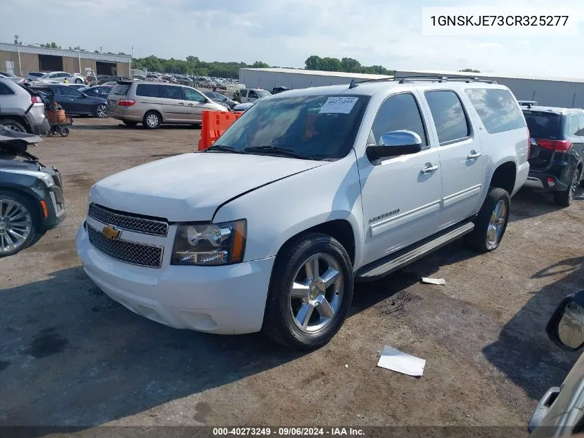 2012 Chevrolet Suburban 1500 Lt VIN: 1GNSKJE73CR325277 Lot: 40273249