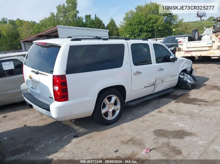 2012 Chevrolet Suburban 1500 Lt VIN: 1GNSKJE73CR325277 Lot: 40273249