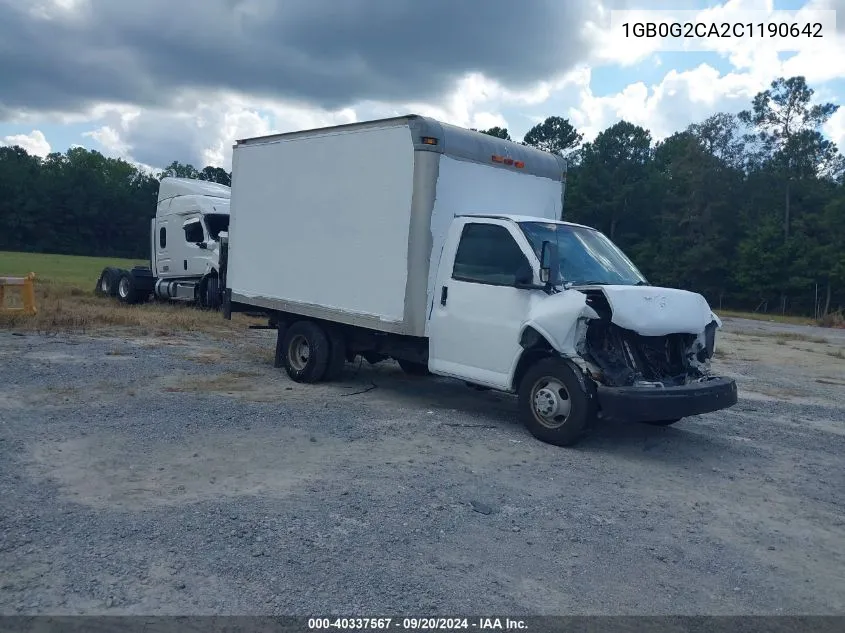 2012 Chevrolet Express Cutaway Work Van VIN: 1GB0G2CA2C1190642 Lot: 40337567