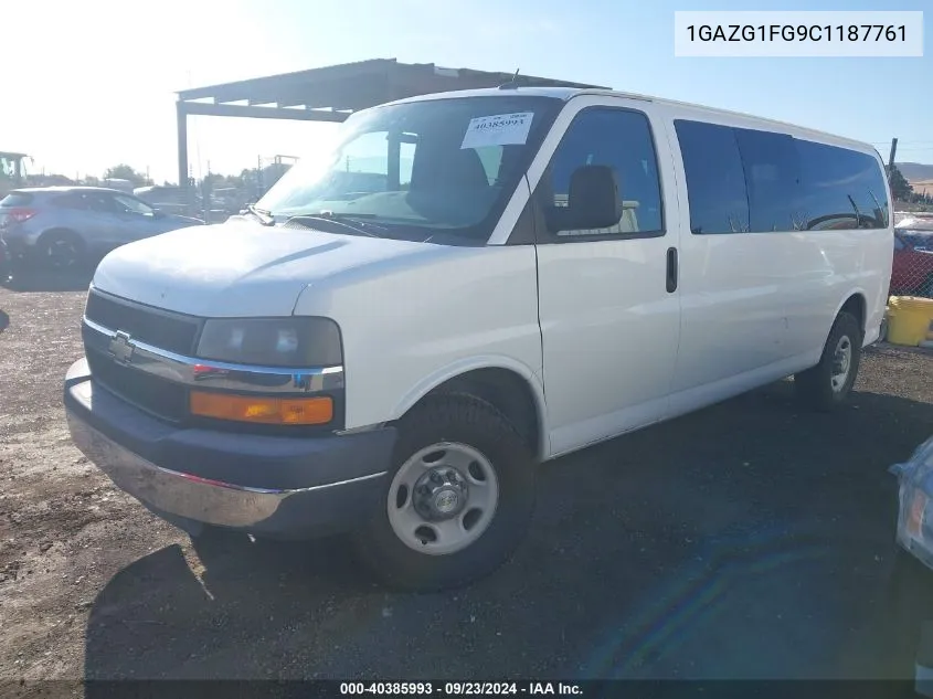 2012 Chevrolet Express 3500 Lt VIN: 1GAZG1FG9C1187761 Lot: 40385993