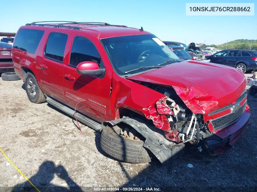 1GNSKJE76CR288662 2012 Chevrolet Suburban 1500 Lt