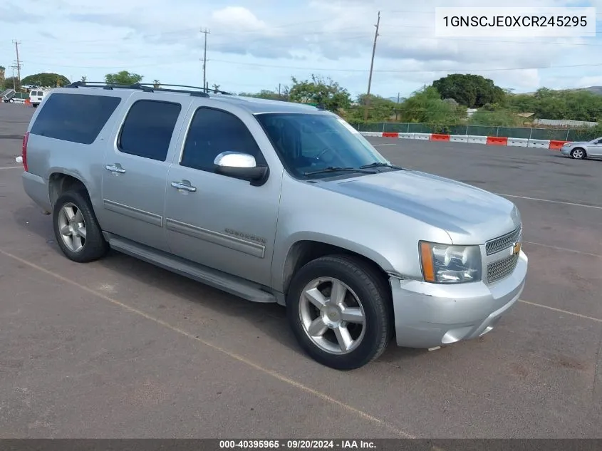 2012 Chevrolet Suburban 1500 Lt VIN: 1GNSCJE0XCR245295 Lot: 40395965