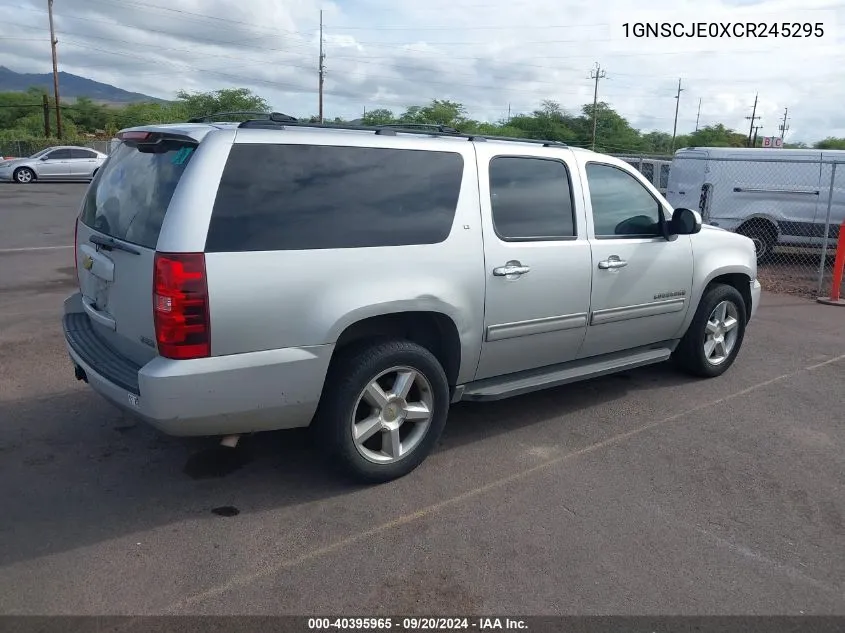 1GNSCJE0XCR245295 2012 Chevrolet Suburban 1500 Lt