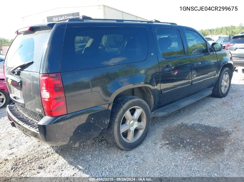 1GNSCJE04CR299675 2012 Chevrolet Suburban 1500 Lt