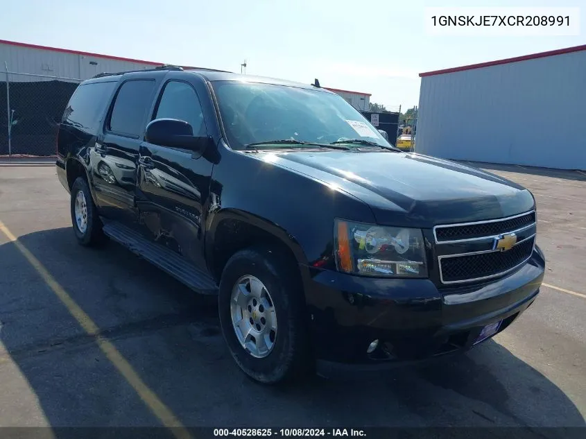 2012 Chevrolet Suburban 1500 Lt VIN: 1GNSKJE7XCR208991 Lot: 40528625