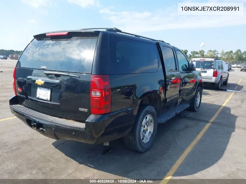 1GNSKJE7XCR208991 2012 Chevrolet Suburban 1500 Lt