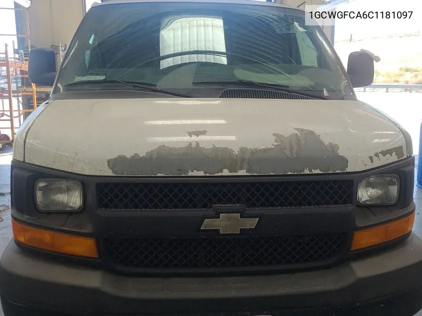 1GCWGFCA6C1181097 2012 Chevrolet Express G2500