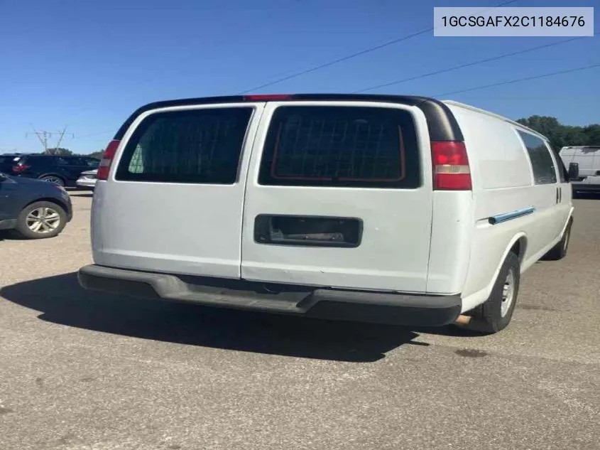 2012 Chevrolet Express 1500 Work Van VIN: 1GCSGAFX2C1184676 Lot: 40599683