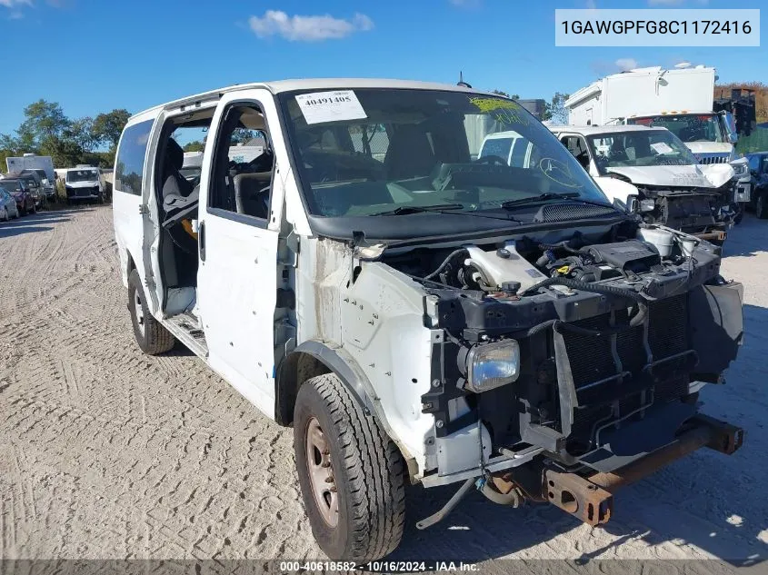 1GAWGPFG8C1172416 2012 Chevrolet Express 2500 Ls