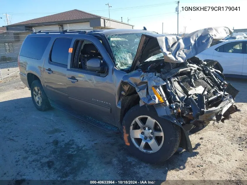 2012 Chevrolet Suburban 1500 Ls VIN: 1GNSKHE79CR179041 Lot: 40633964