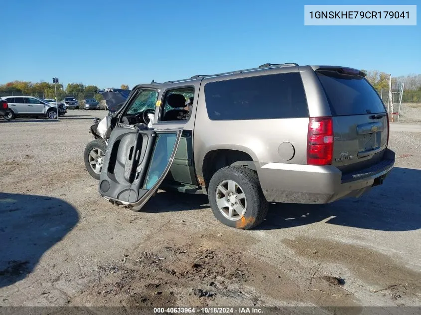 2012 Chevrolet Suburban 1500 Ls VIN: 1GNSKHE79CR179041 Lot: 40633964