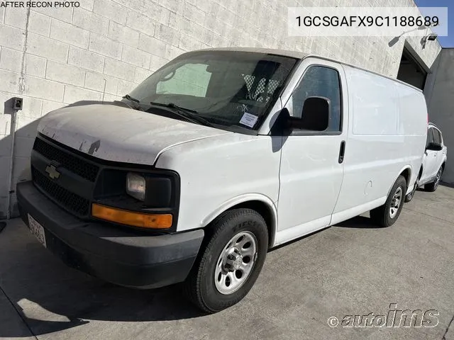 2012 Chevrolet Express G1500 VIN: 1GCSGAFX9C1188689 Lot: 40675799