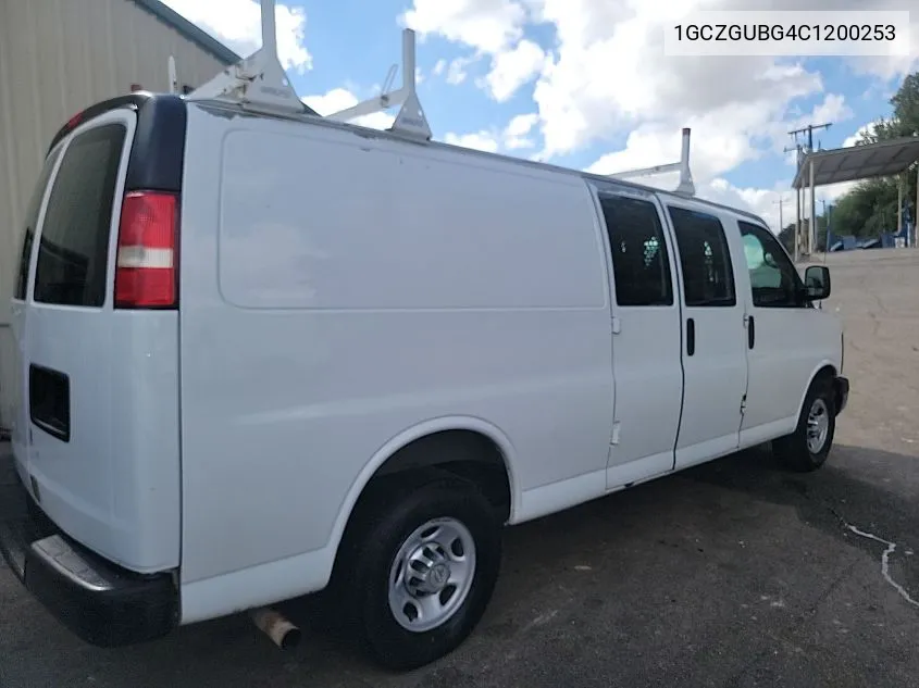 2012 Chevrolet Express 3500 Work Van VIN: 1GCZGUBG4C1200253 Lot: 40690358