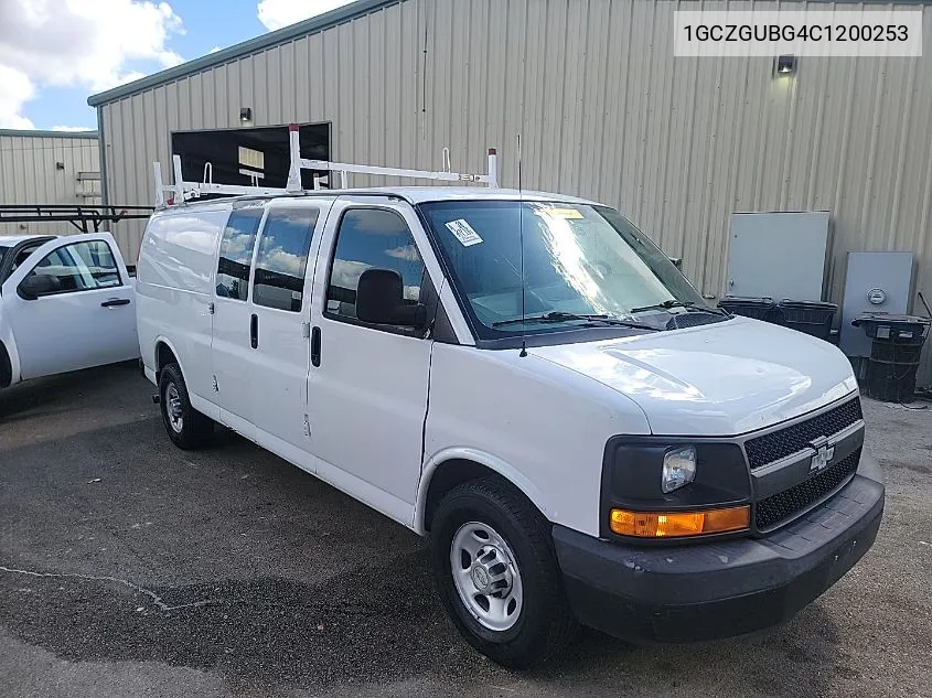 2012 Chevrolet Express 3500 Work Van VIN: 1GCZGUBG4C1200253 Lot: 40690358