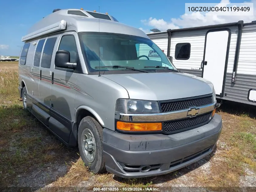 2012 Chevrolet Express 3500 Work Van VIN: 1GCZGUCG4C1199409 Lot: 40718255