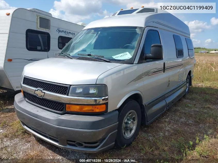 2012 Chevrolet Express 3500 Work Van VIN: 1GCZGUCG4C1199409 Lot: 40718255