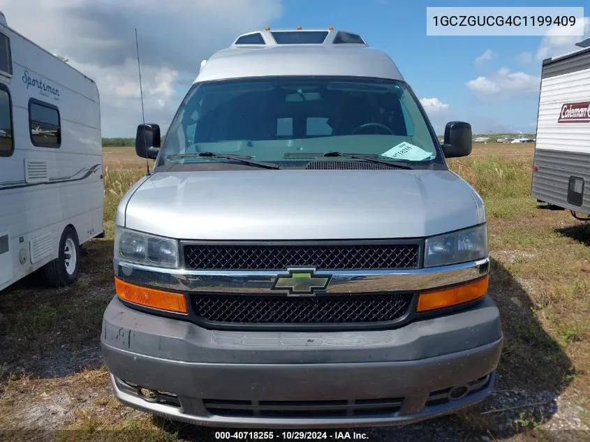 2012 Chevrolet Express 3500 Work Van VIN: 1GCZGUCG4C1199409 Lot: 40718255