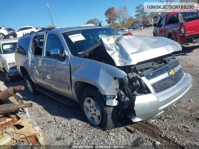 1GNSKJE73CR188230 2012 Chevrolet Suburban 1500 Lt