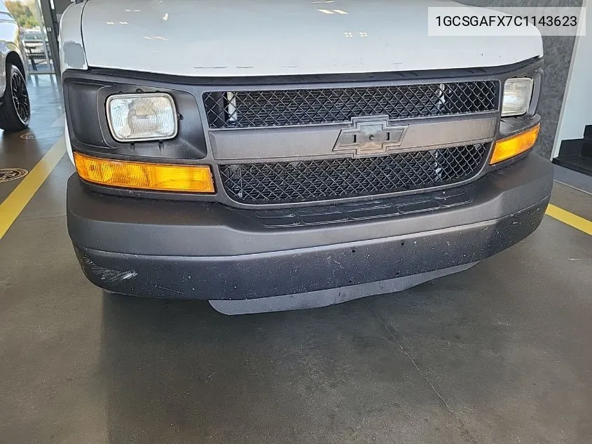 2012 Chevrolet Express G1500 VIN: 1GCSGAFX7C1143623 Lot: 40877941