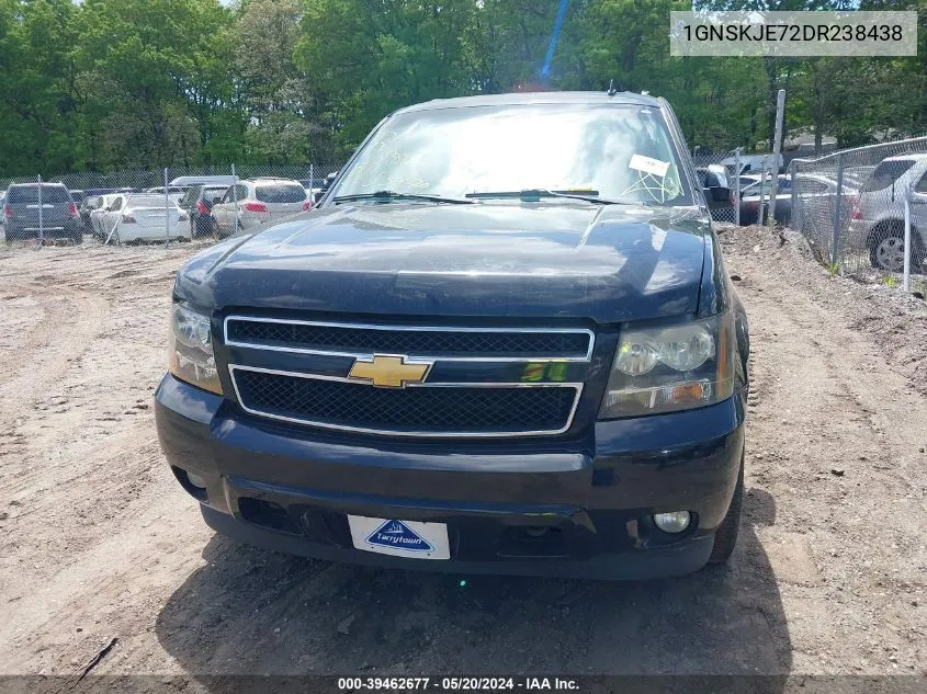 1GNSKJE72DR238438 2013 Chevrolet Suburban 1500 Lt