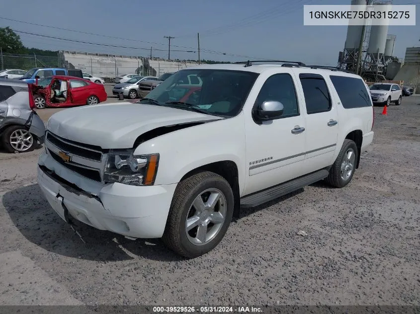 1GNSKKE75DR315275 2013 Chevrolet Suburban 1500 Ltz