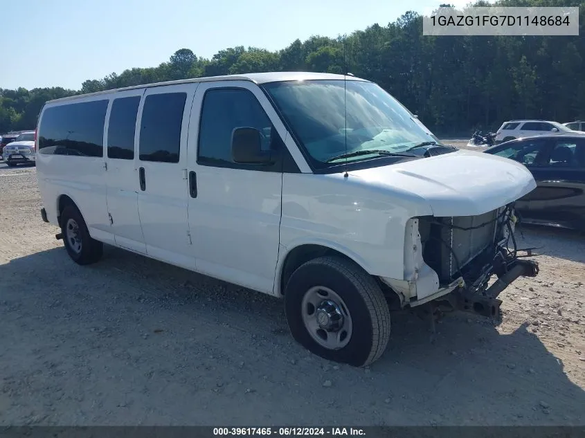 2013 Chevrolet Express 3500 Lt VIN: 1GAZG1FG7D1148684 Lot: 39617465