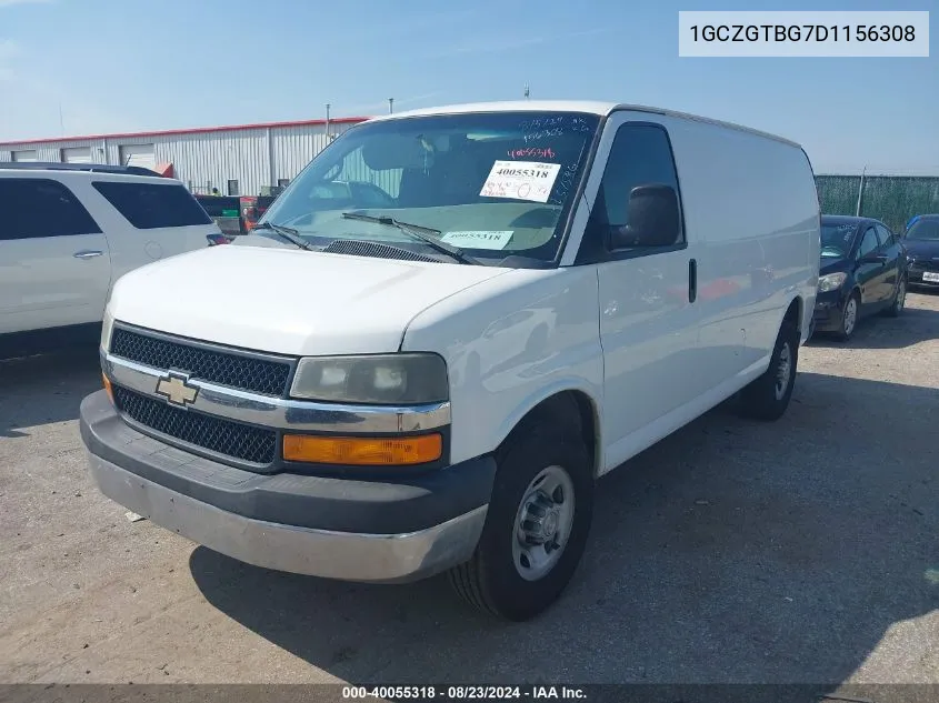 1GCZGTBG7D1156308 2013 Chevrolet Express G3500