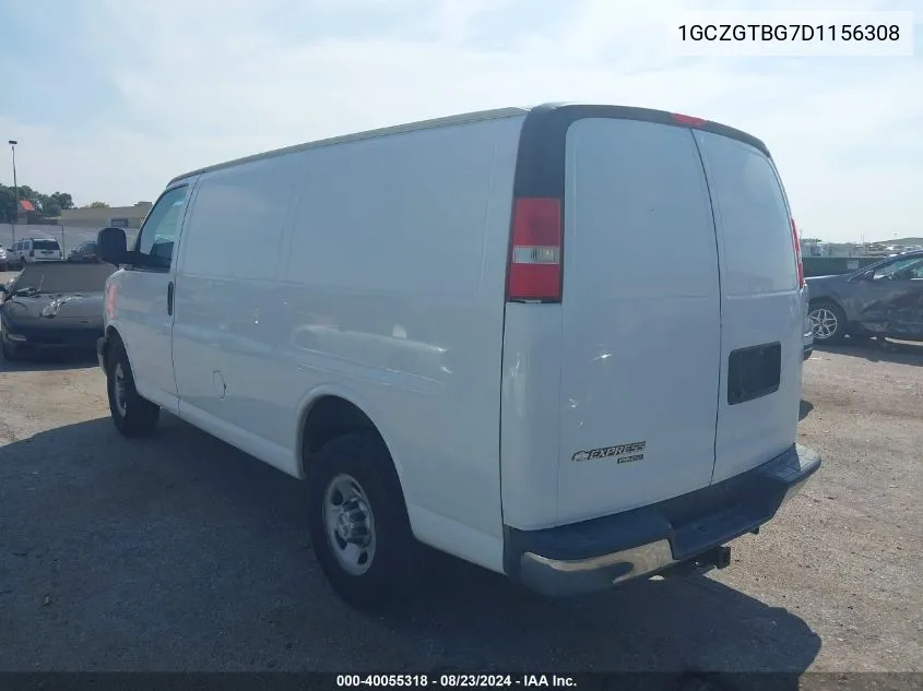 2013 Chevrolet Express G3500 VIN: 1GCZGTBG7D1156308 Lot: 40055318