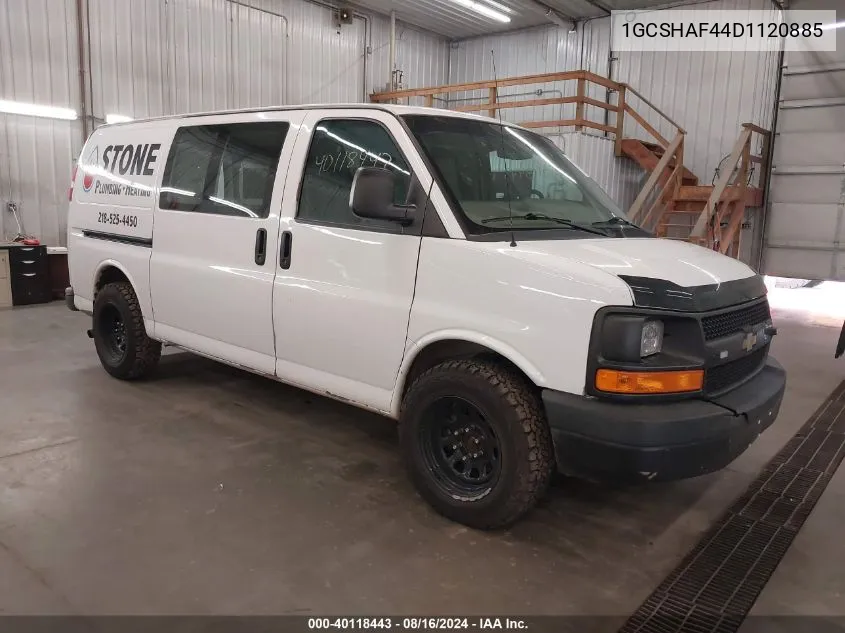 1GCSHAF44D1120885 2013 Chevrolet Express 1500 Work Van