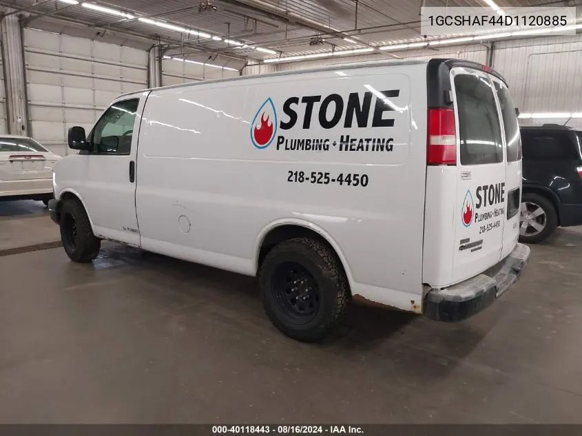 1GCSHAF44D1120885 2013 Chevrolet Express 1500 Work Van