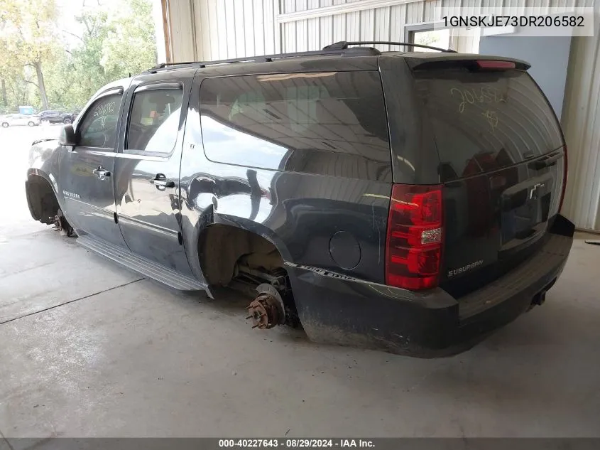 2013 Chevrolet Suburban 1500 Lt VIN: 1GNSKJE73DR206582 Lot: 40227643