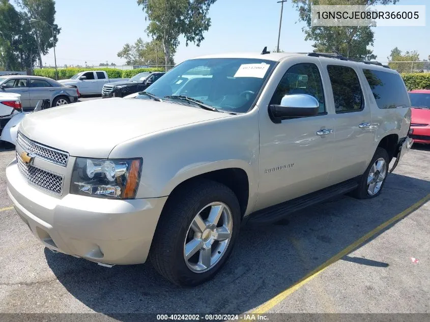 2013 Chevrolet Suburban 1500 Lt VIN: 1GNSCJE08DR366005 Lot: 40242002