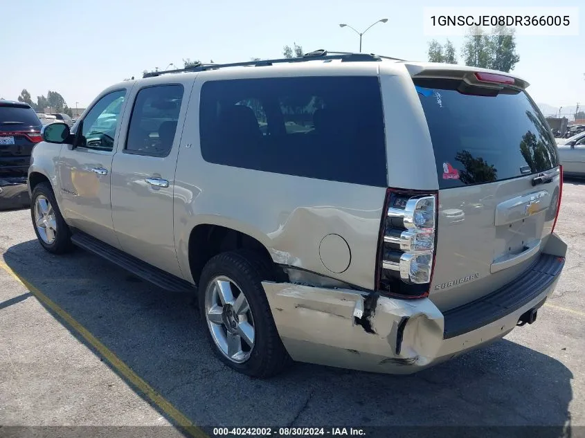 2013 Chevrolet Suburban 1500 Lt VIN: 1GNSCJE08DR366005 Lot: 40242002