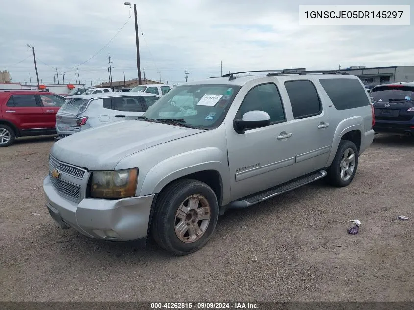 1GNSCJE05DR145297 2013 Chevrolet Suburban 1500 Lt