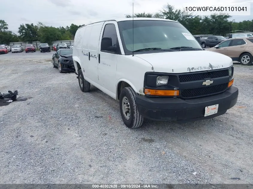 2013 Chevrolet Express 2500 VIN: 1GCWGFCA6D1101041 Lot: 40302628