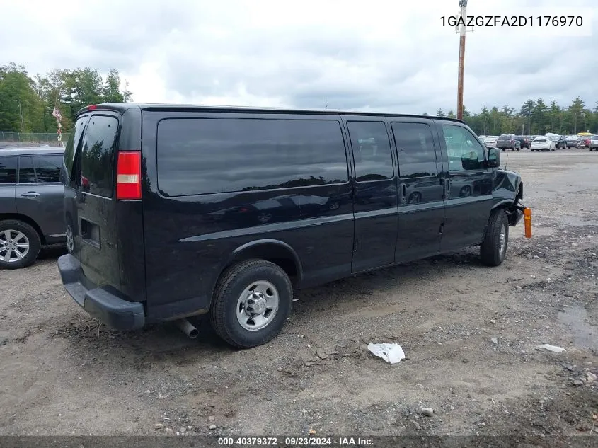 1GAZGZFA2D1176970 2013 Chevrolet Express 3500 Ls