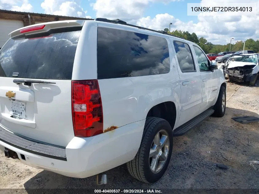 2013 Chevrolet Suburban 1500 Lt VIN: 1GNSKJE72DR354013 Lot: 40400537