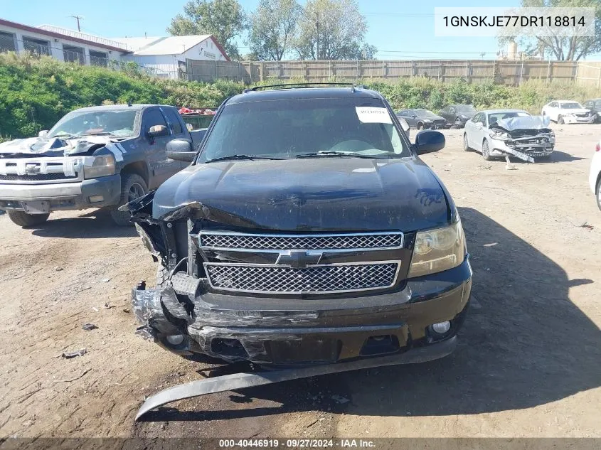 2013 Chevrolet Suburban 1500 Lt VIN: 1GNSKJE77DR118814 Lot: 40446919