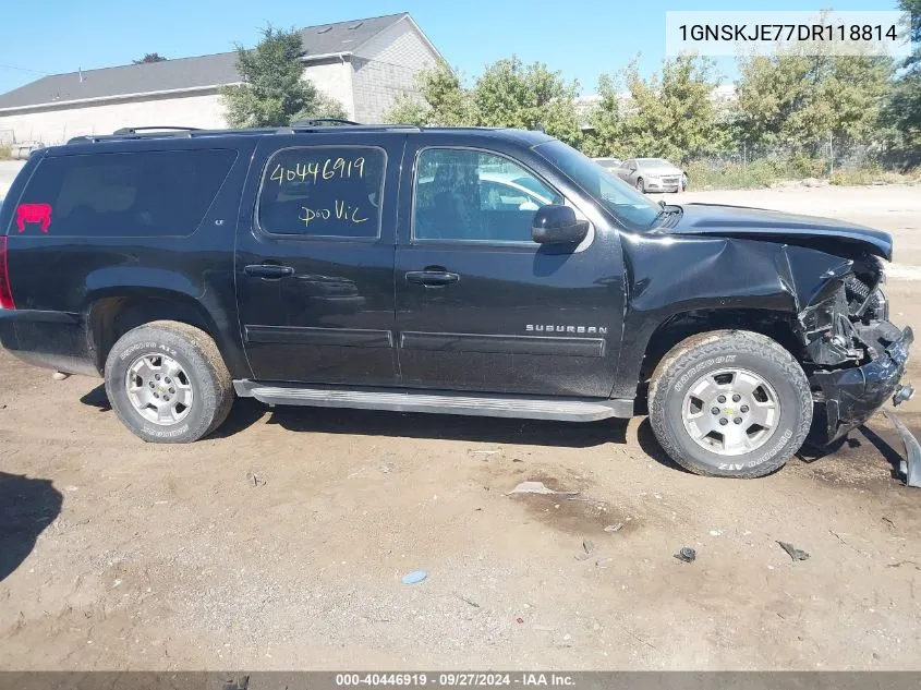 2013 Chevrolet Suburban 1500 Lt VIN: 1GNSKJE77DR118814 Lot: 40446919